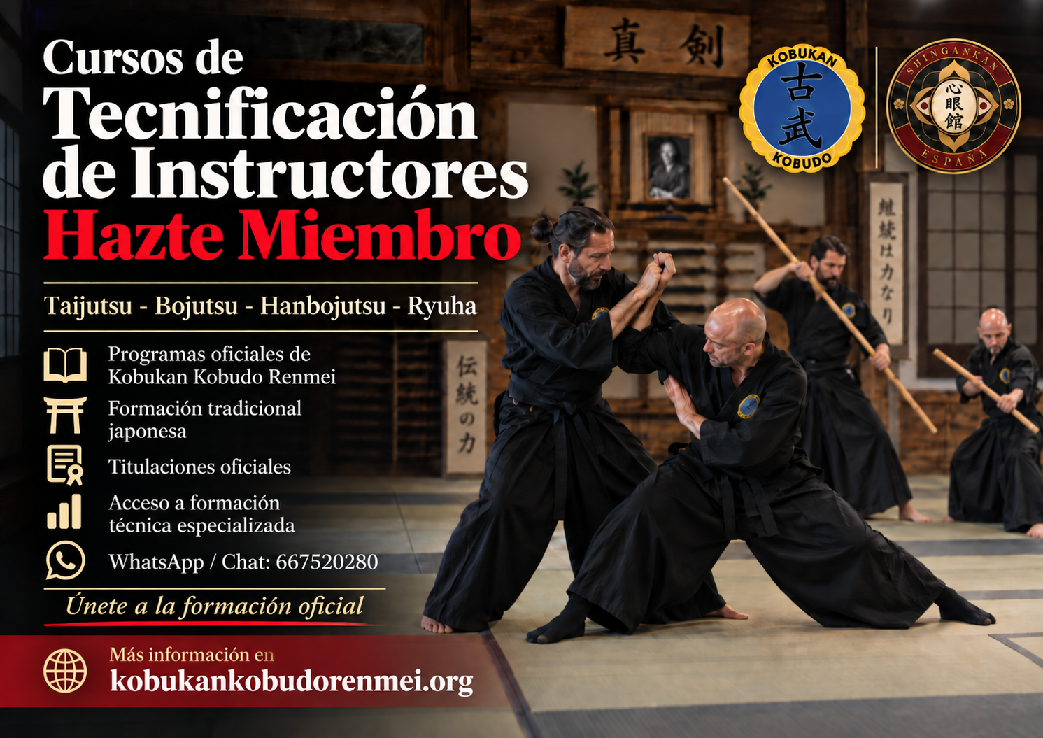 Formación Instructores Kobukan Kobudo