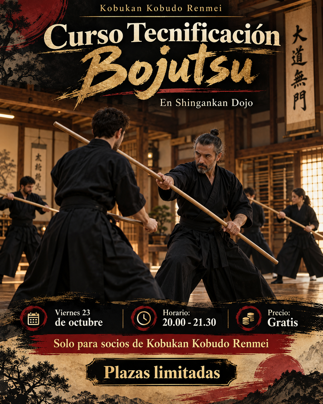 Curso de Técnificación Bojutsu