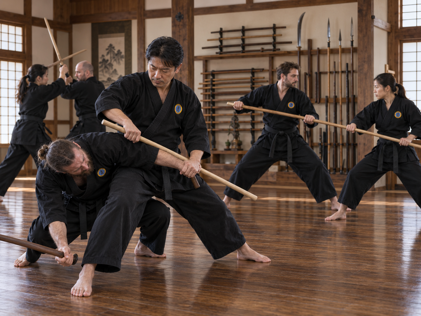 Kukishinden Happō Bikenjutsu en Kobukan Kobudō Renmei